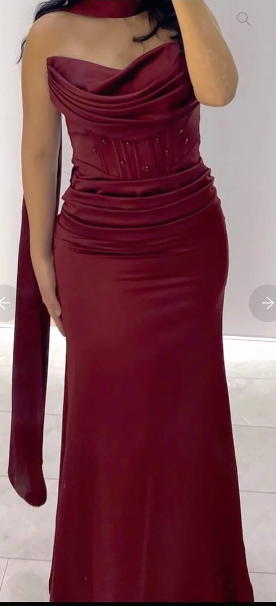 Velvet Evening Gown